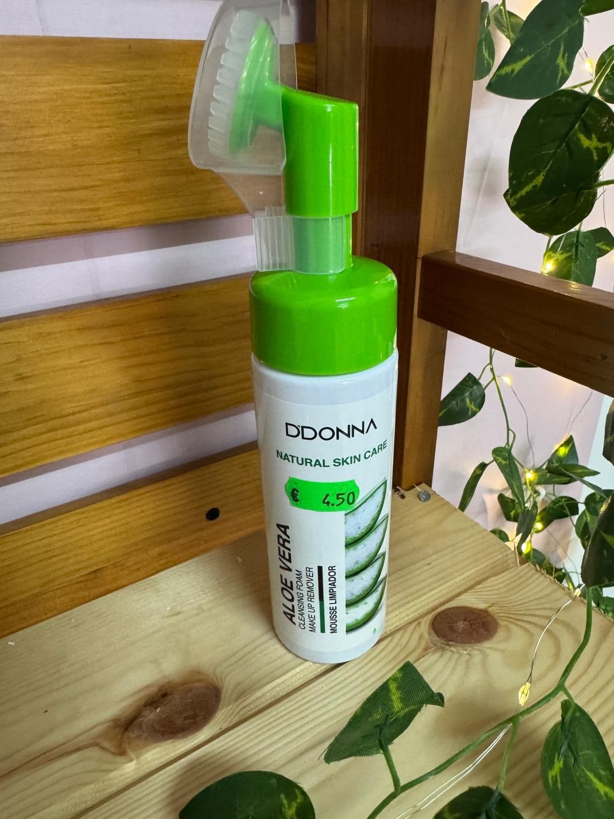 Mousse facial aloe vera