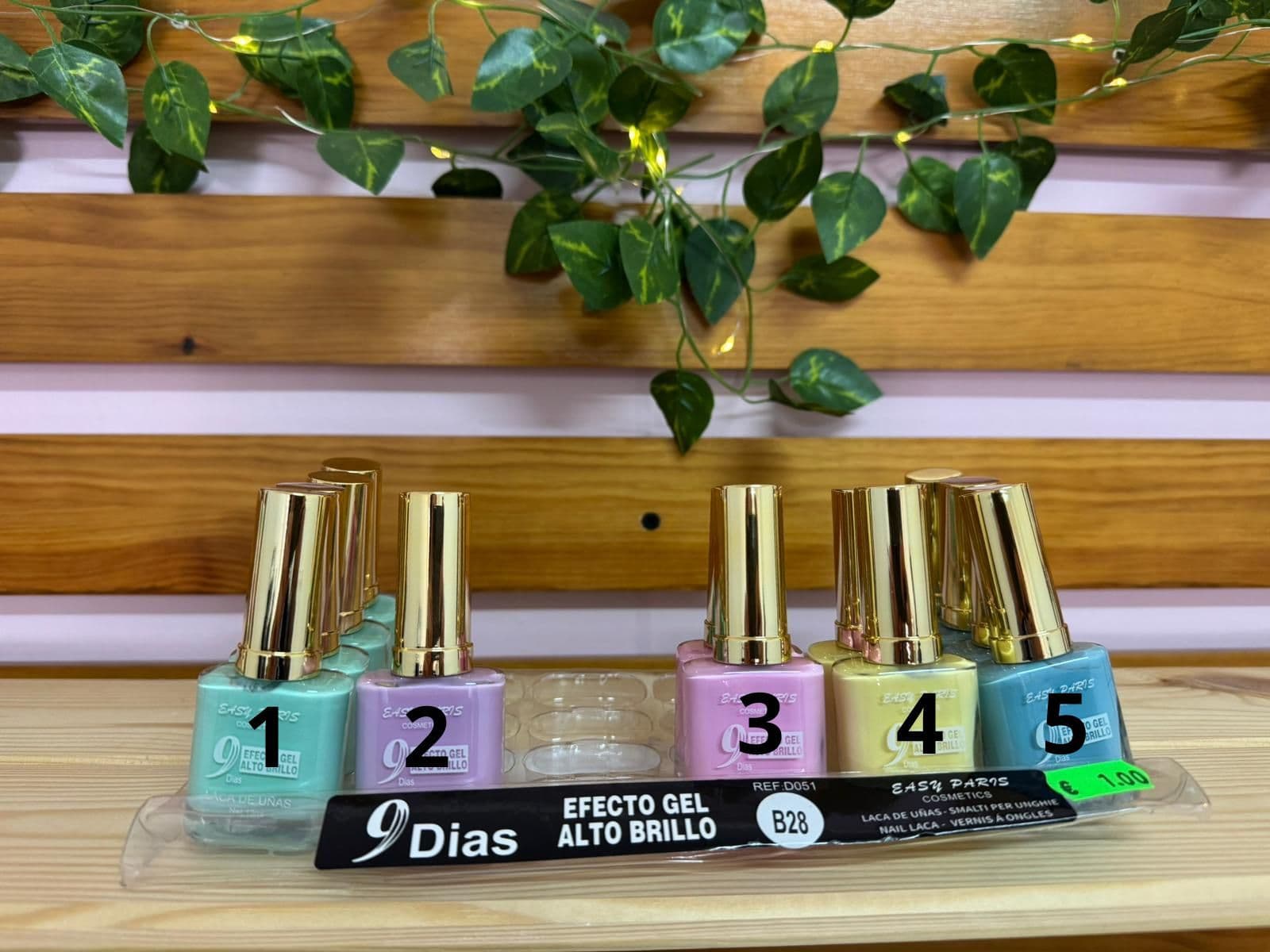 Esmalte de uñas     