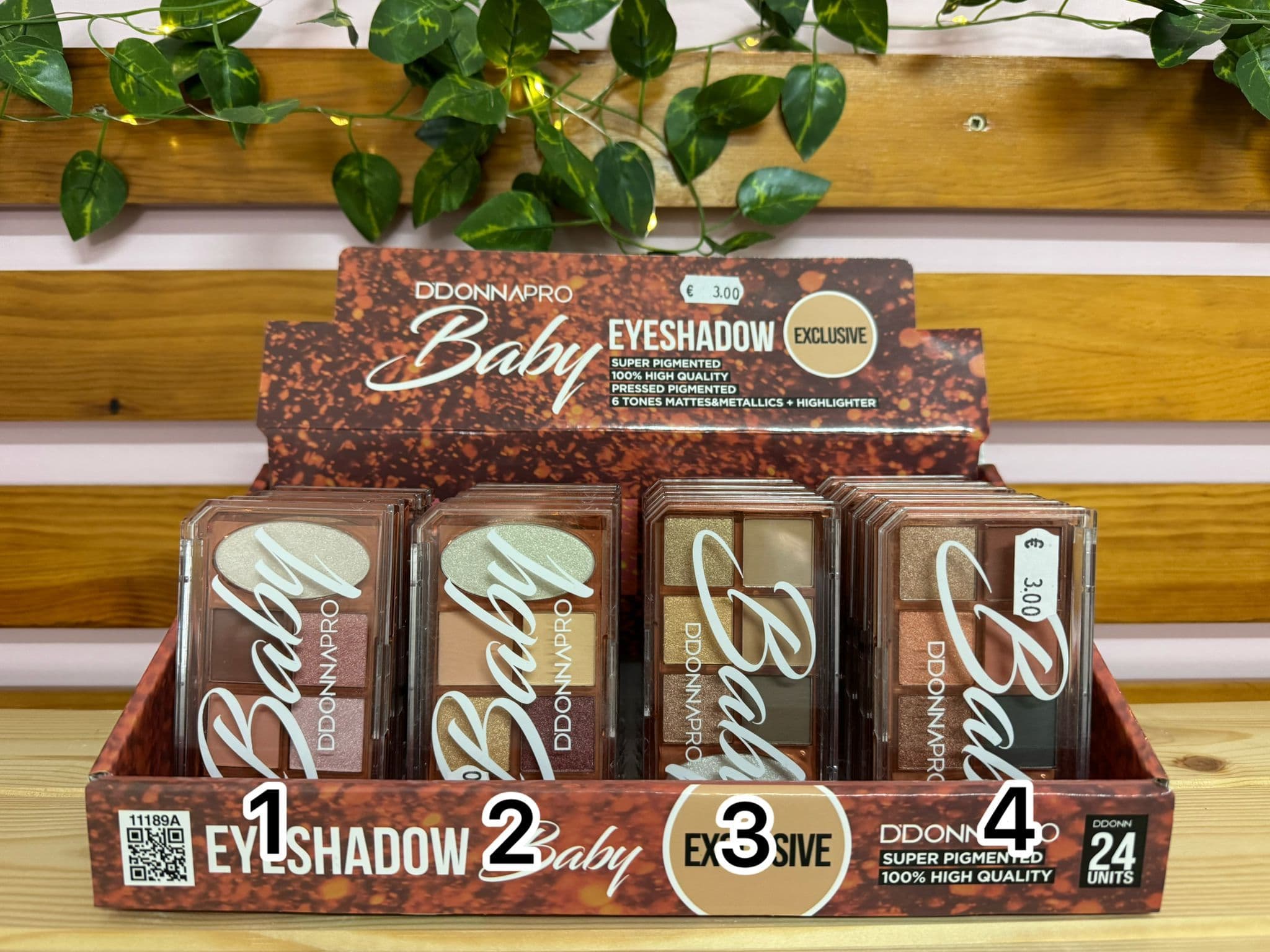 Paleta de sombras Baby