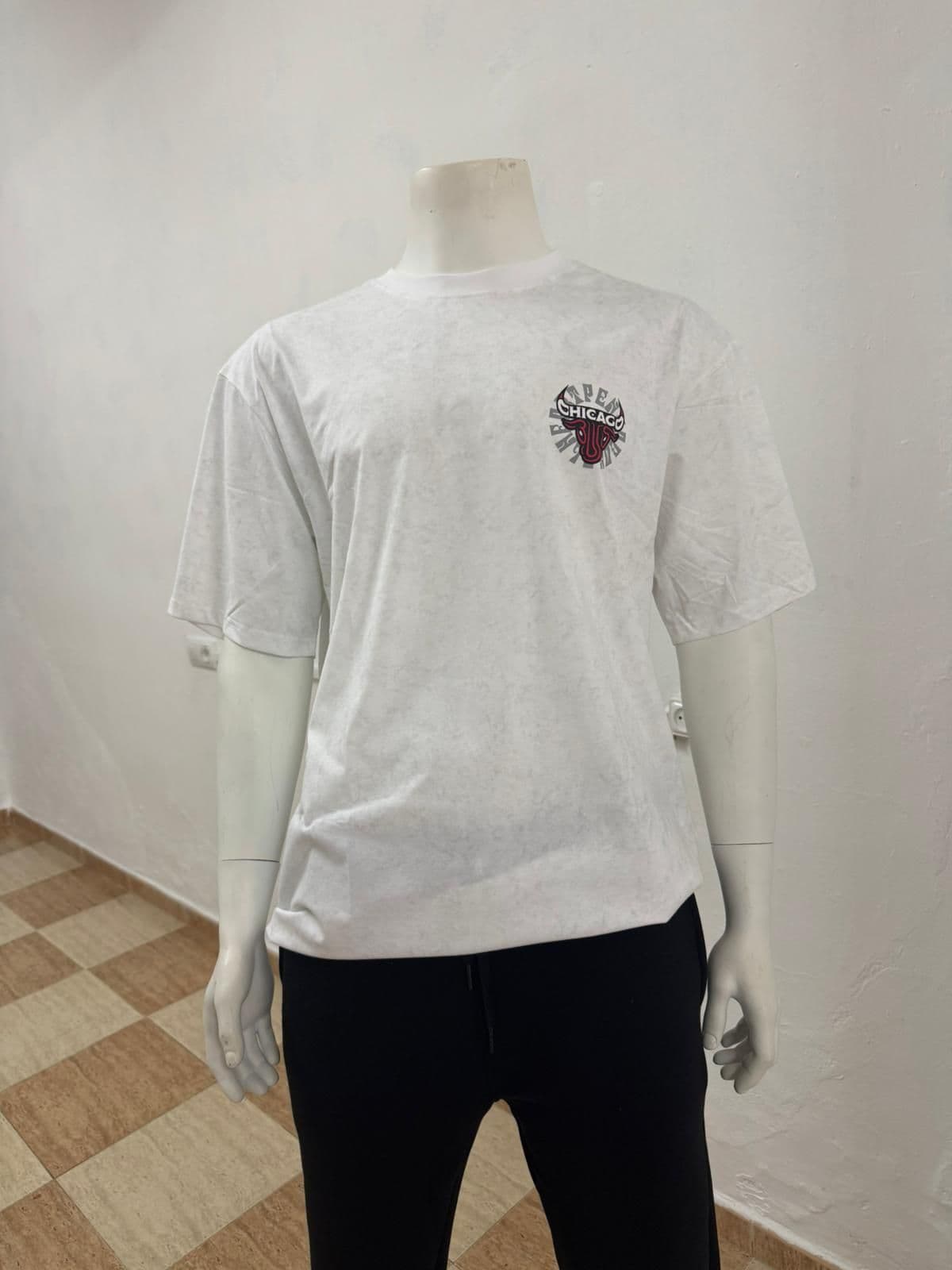CAMISETA CHICAGO BLANCO