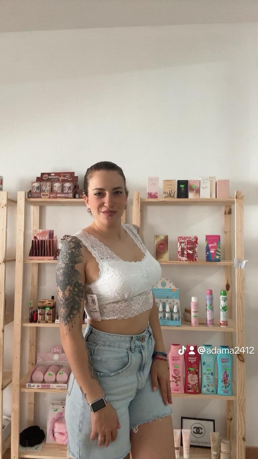 Top encaje