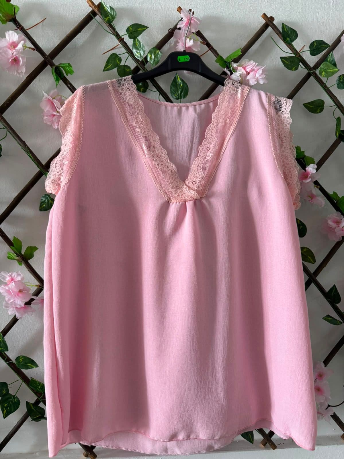 Blusa encaje V