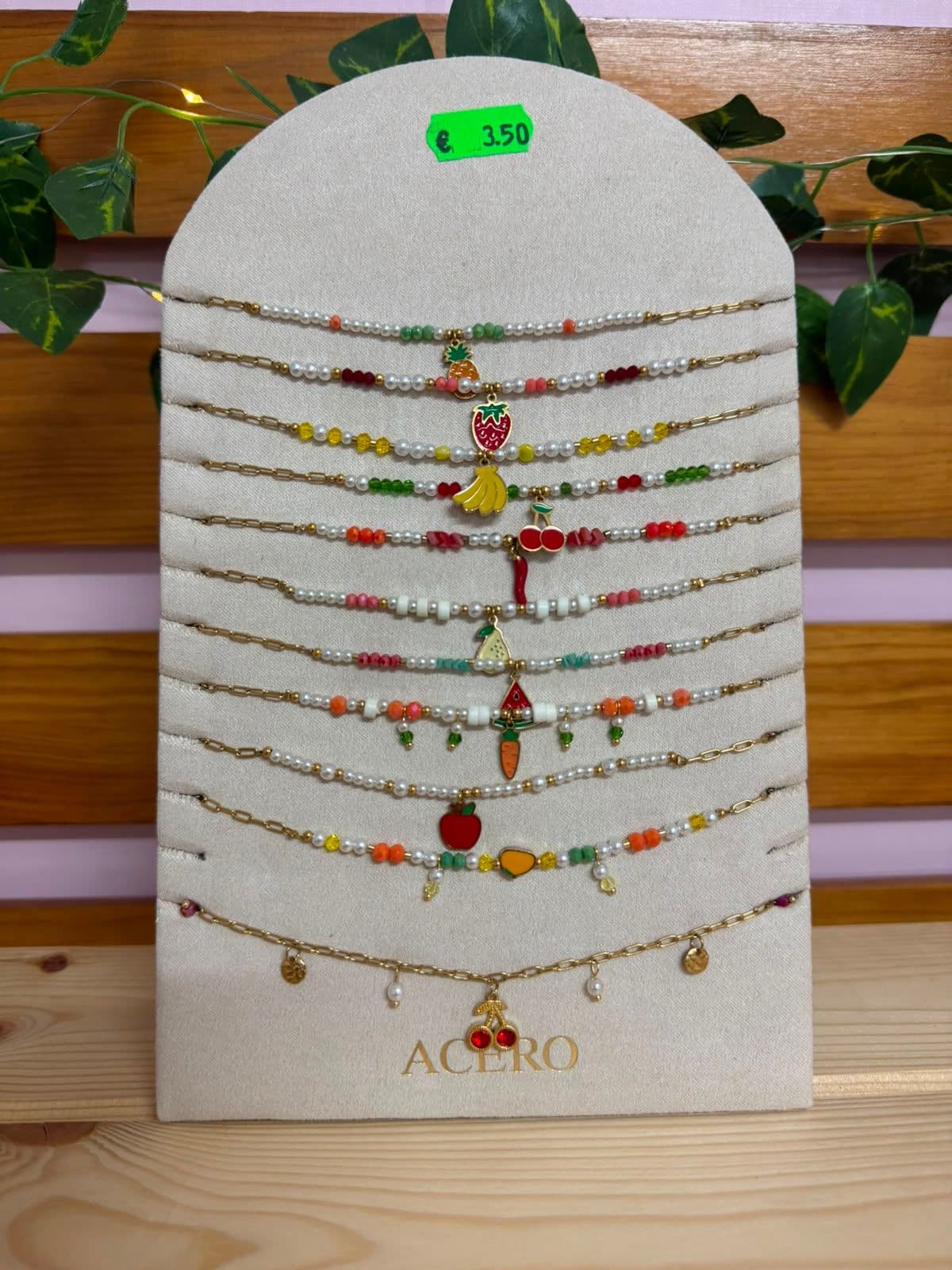 Collar frutas