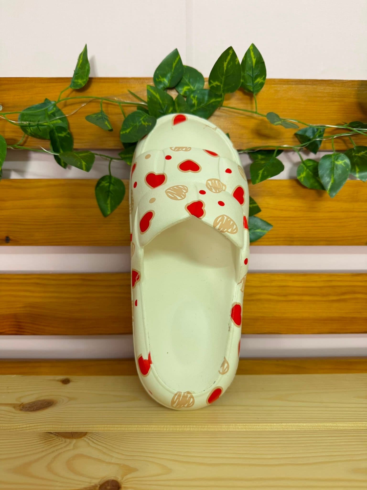 Chanclas corazones   