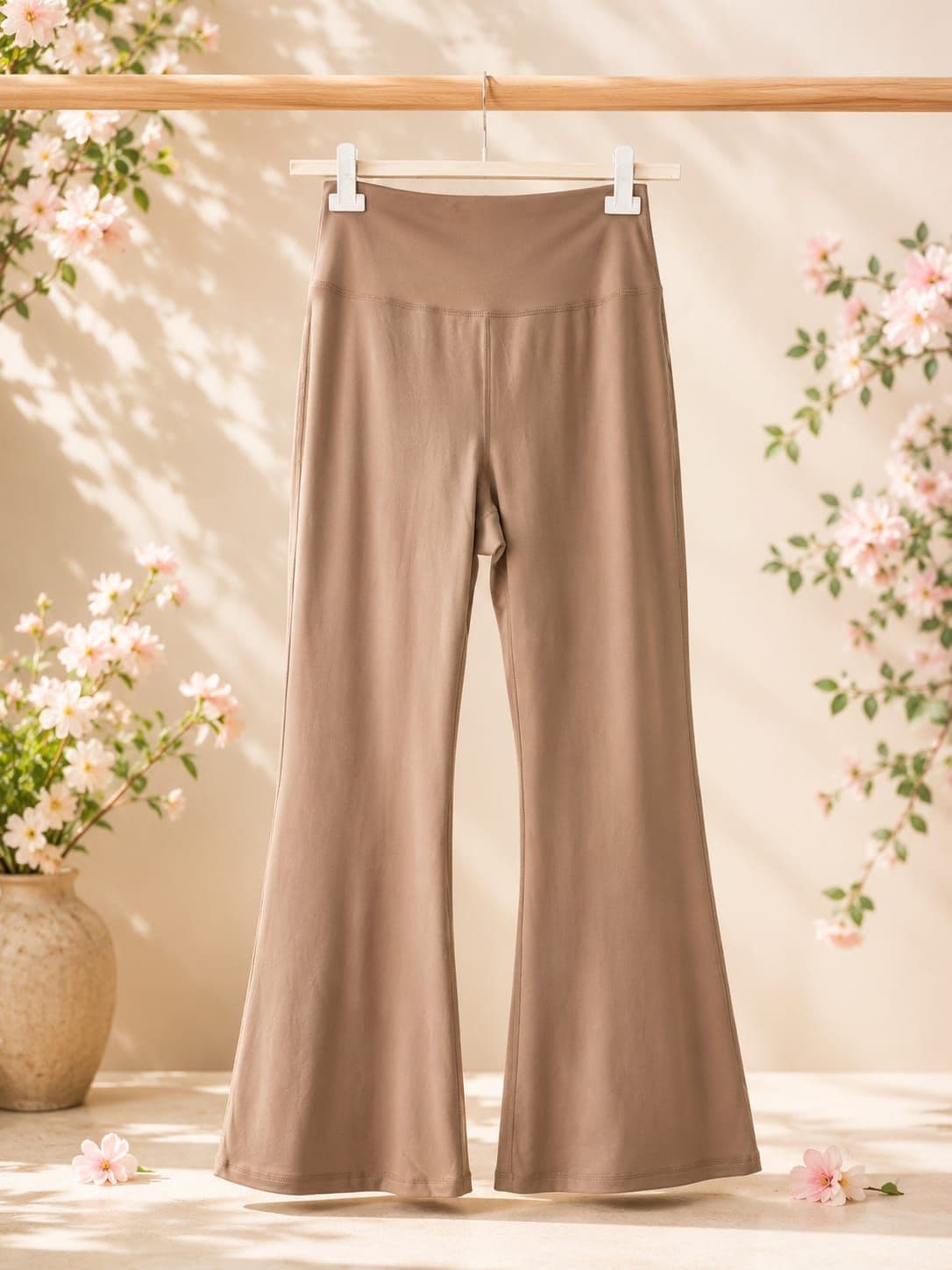 Leggins campana marrón