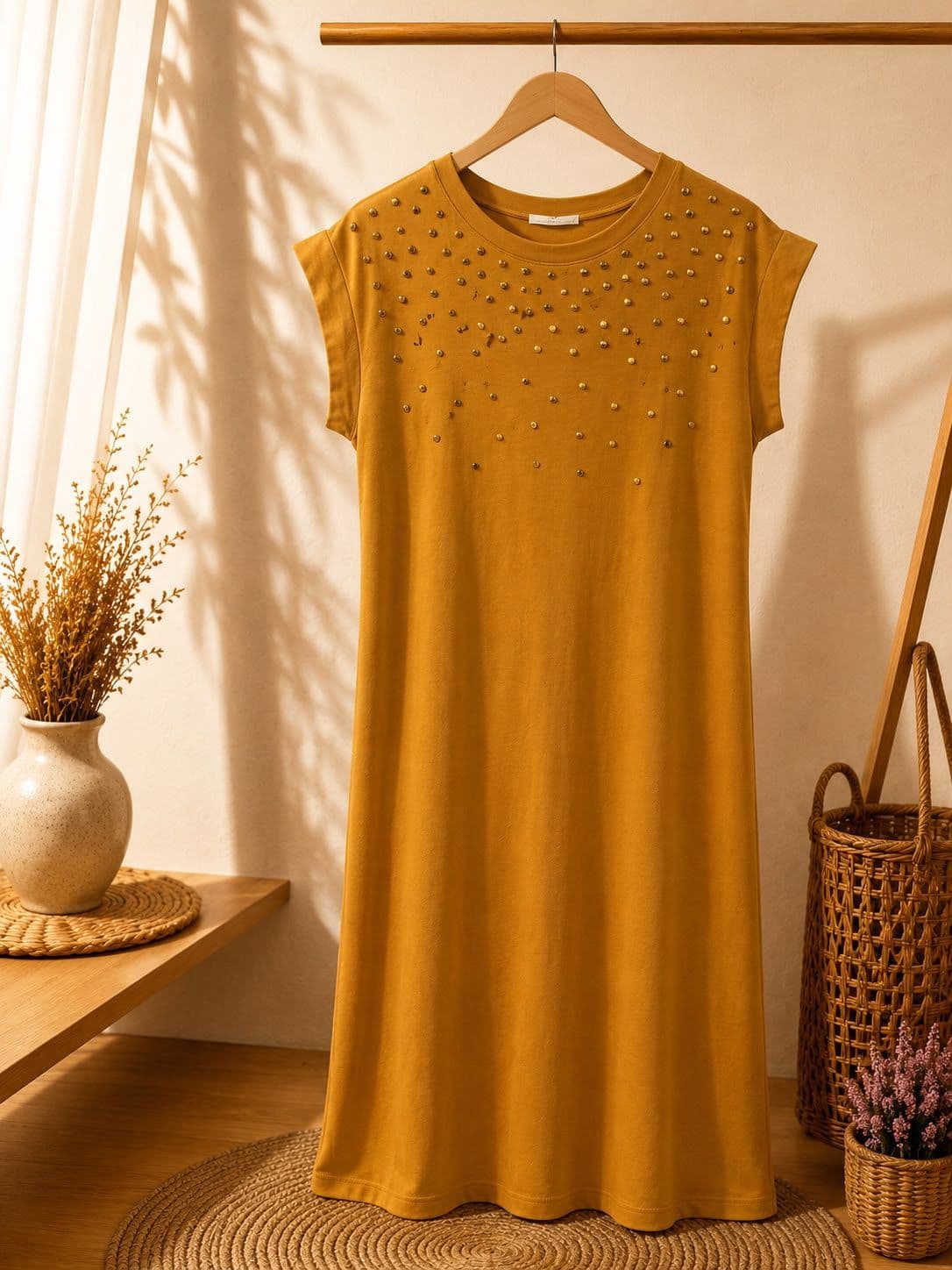 Vestido tachuelas